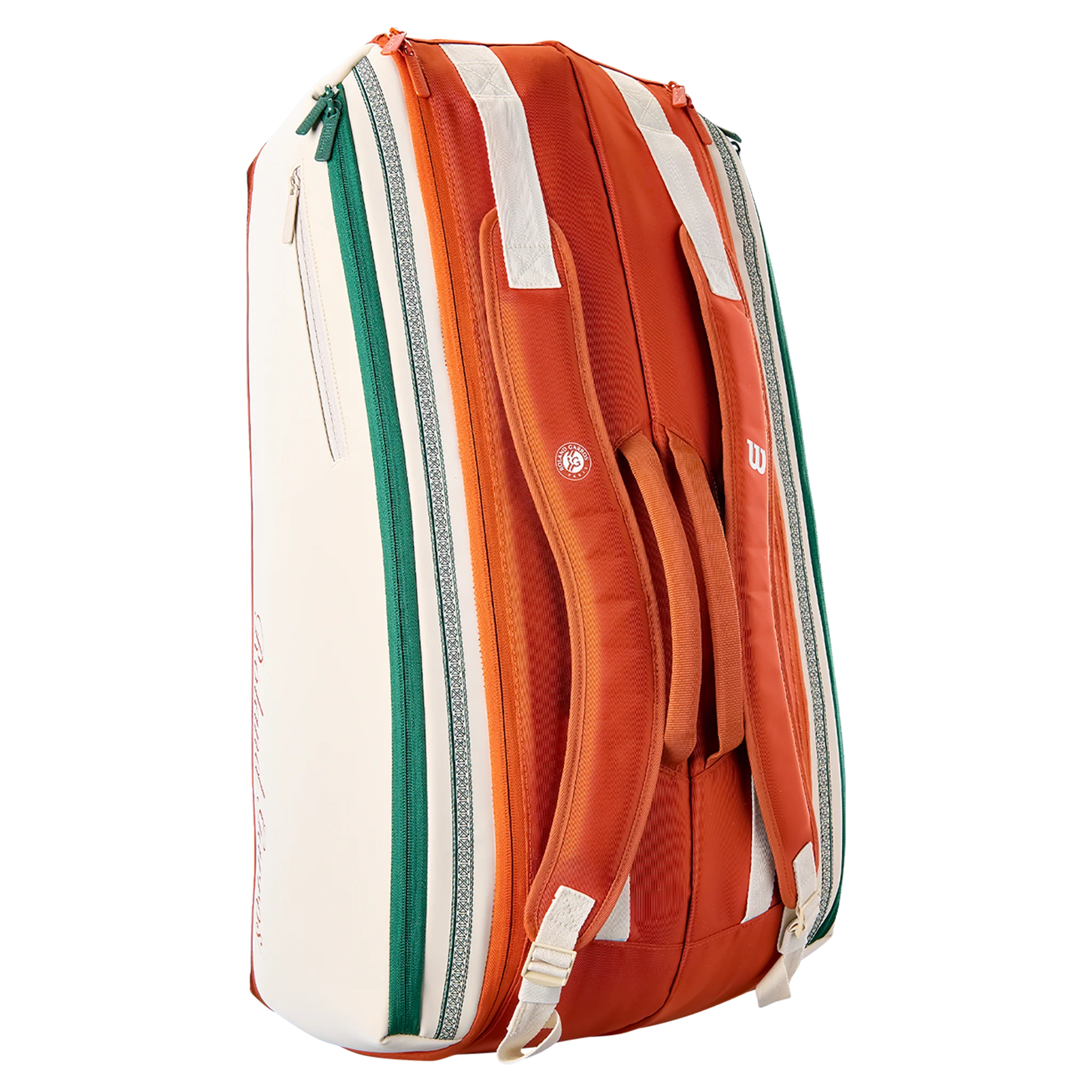 Wilson Roland Garros 9 Racket Bag Cream (2026) - Image 2