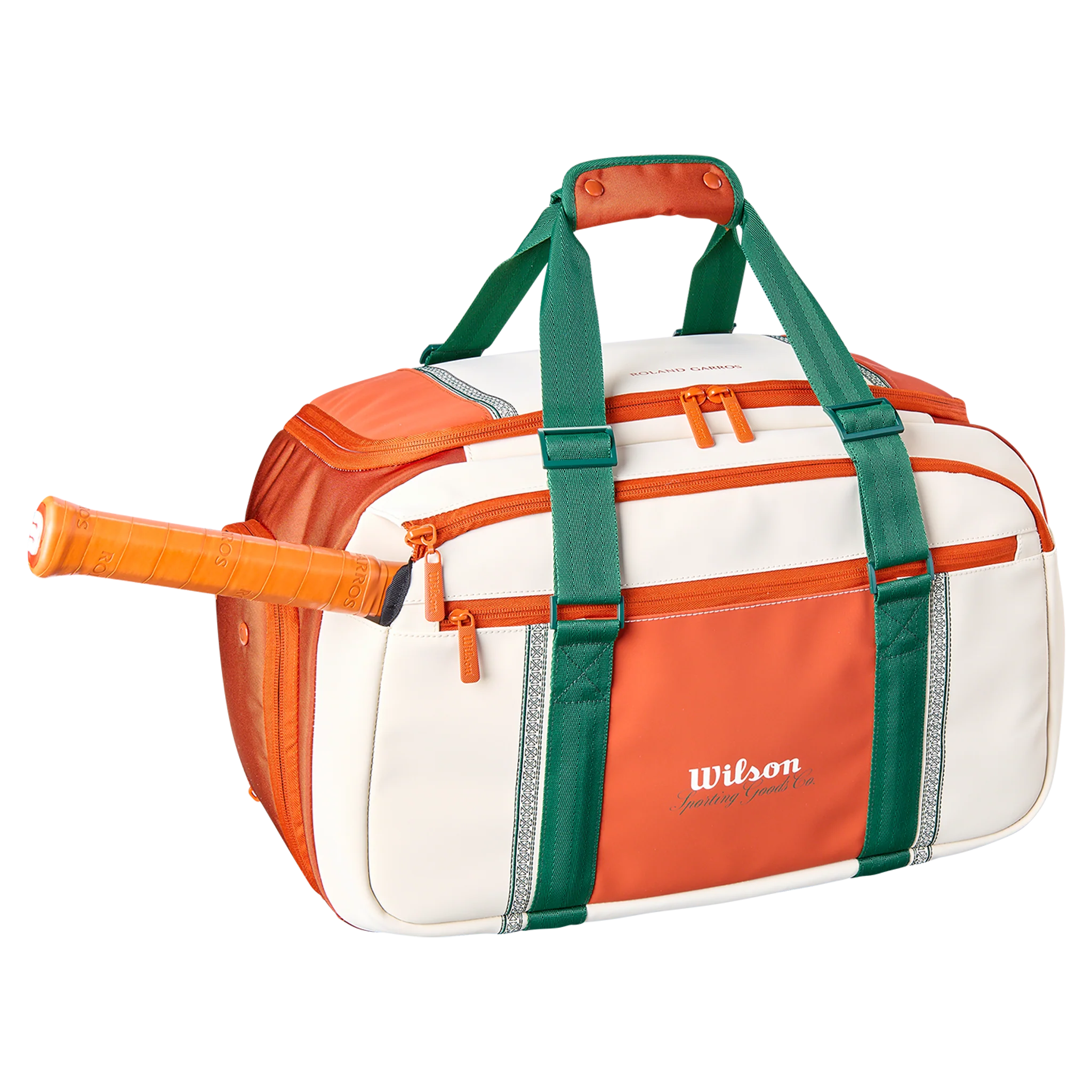 Wilson Roland Garros Small Duffel Cream/Clay (2026) - Image 4