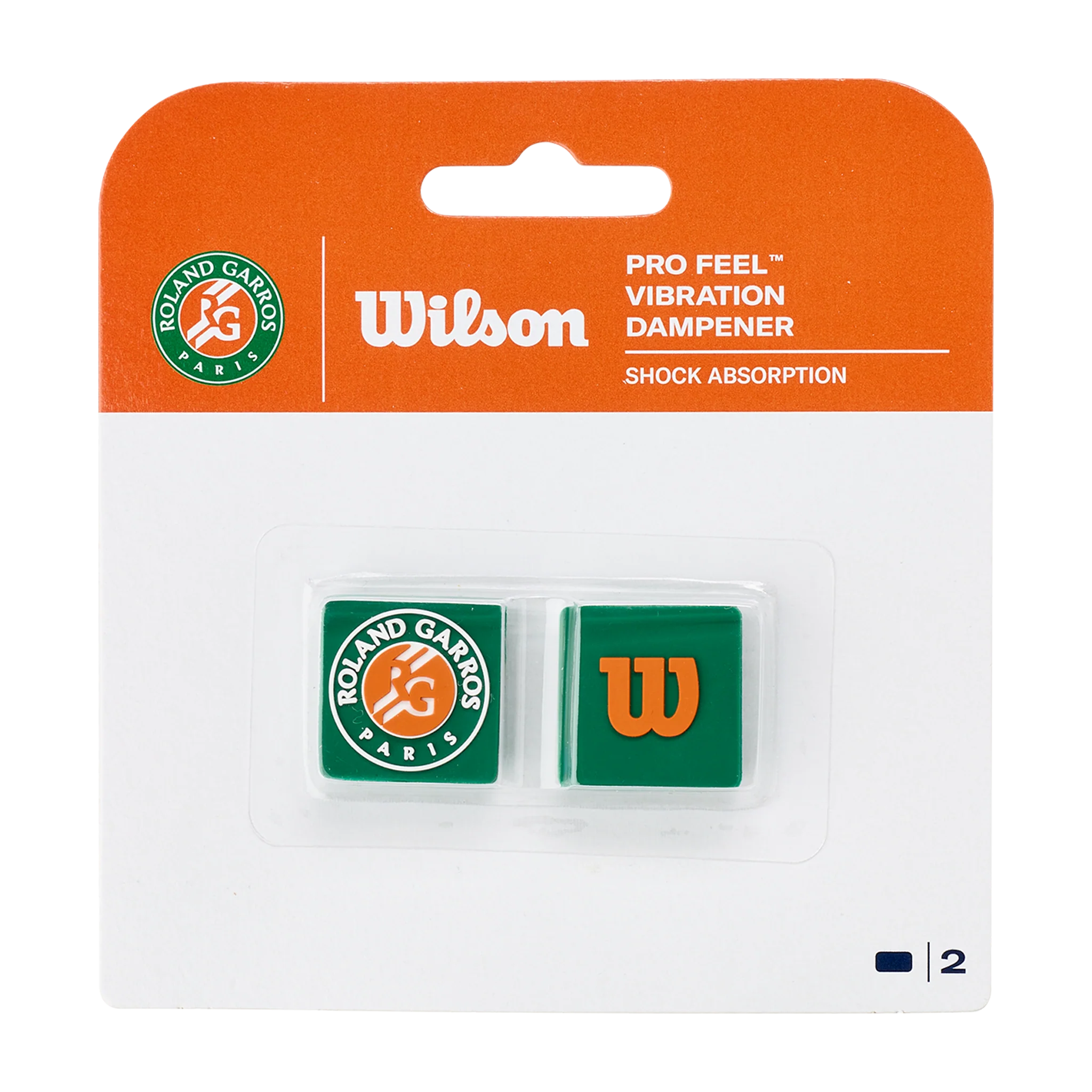 Wilson Roland Garros Dampener Green/Orange (2026)