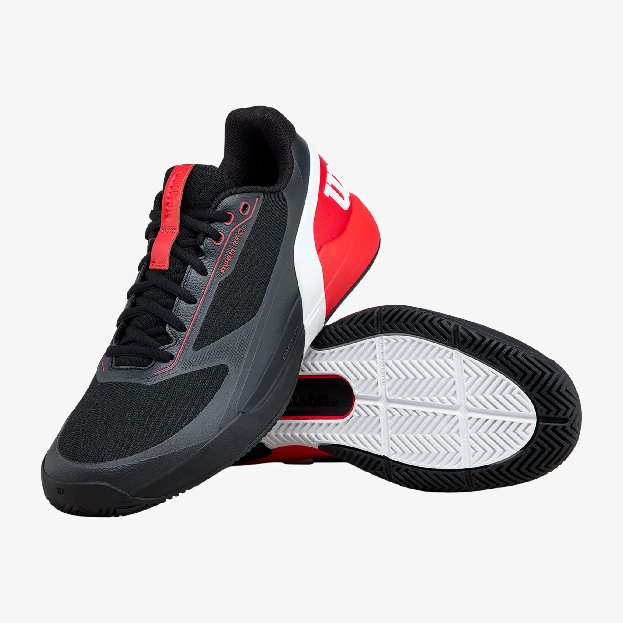 Wilson Rush Pro 5 Men's Black/Red/White (2026) - Image 2