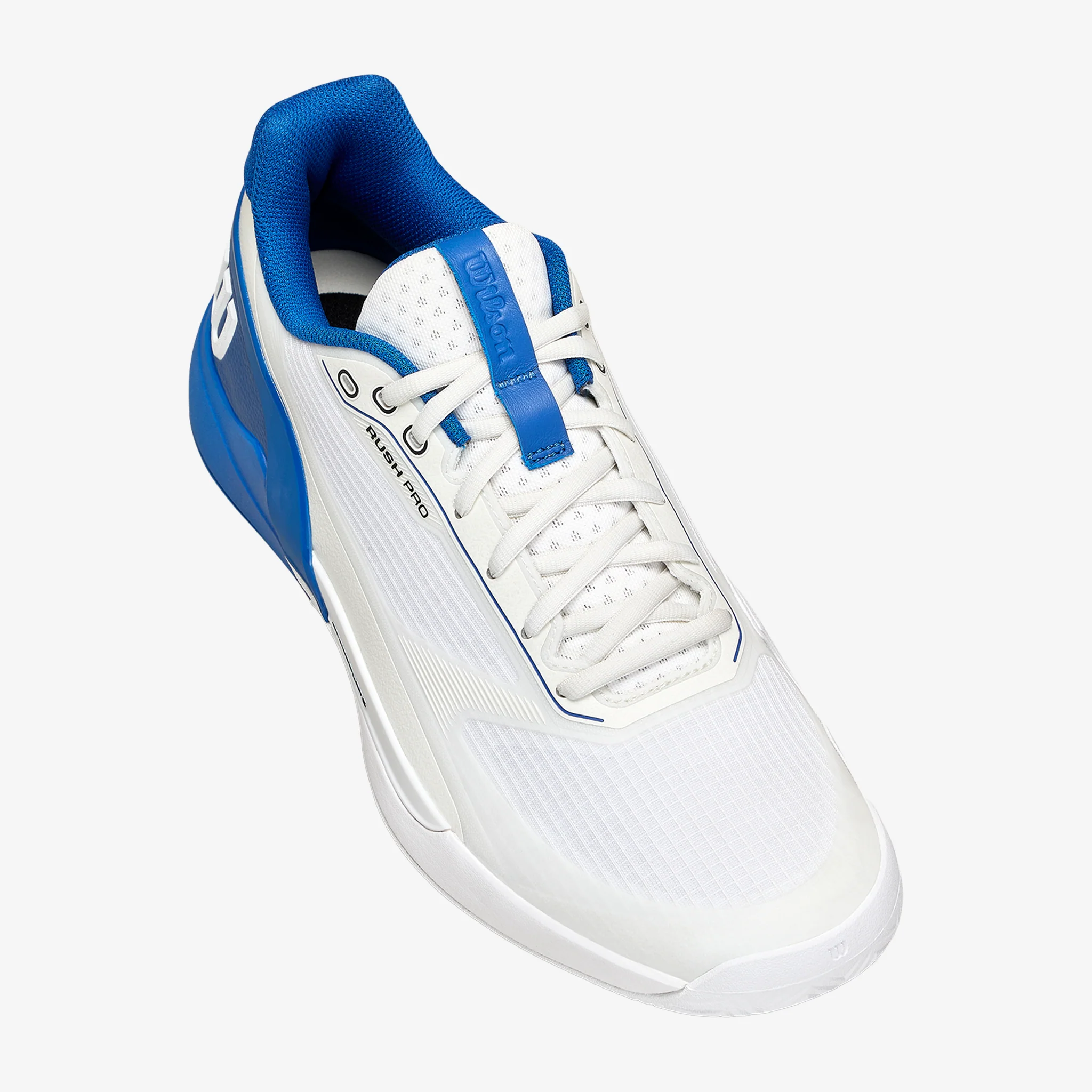 Wilson Rush Pro 5 Men's White/Deja Vu Blue/Safety Yellow (2026) - Image 8