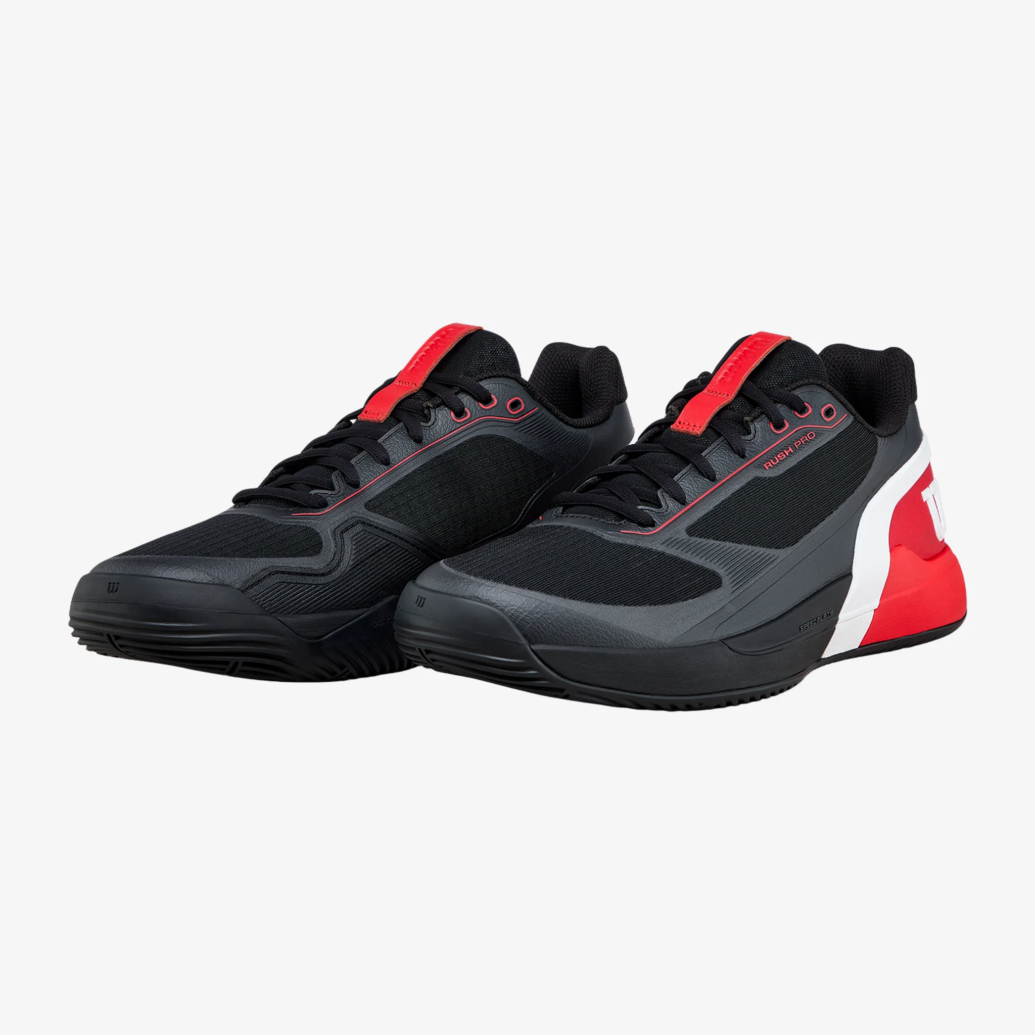 Wilson Rush Pro 5 Padel Men's Black/Red - Image 4