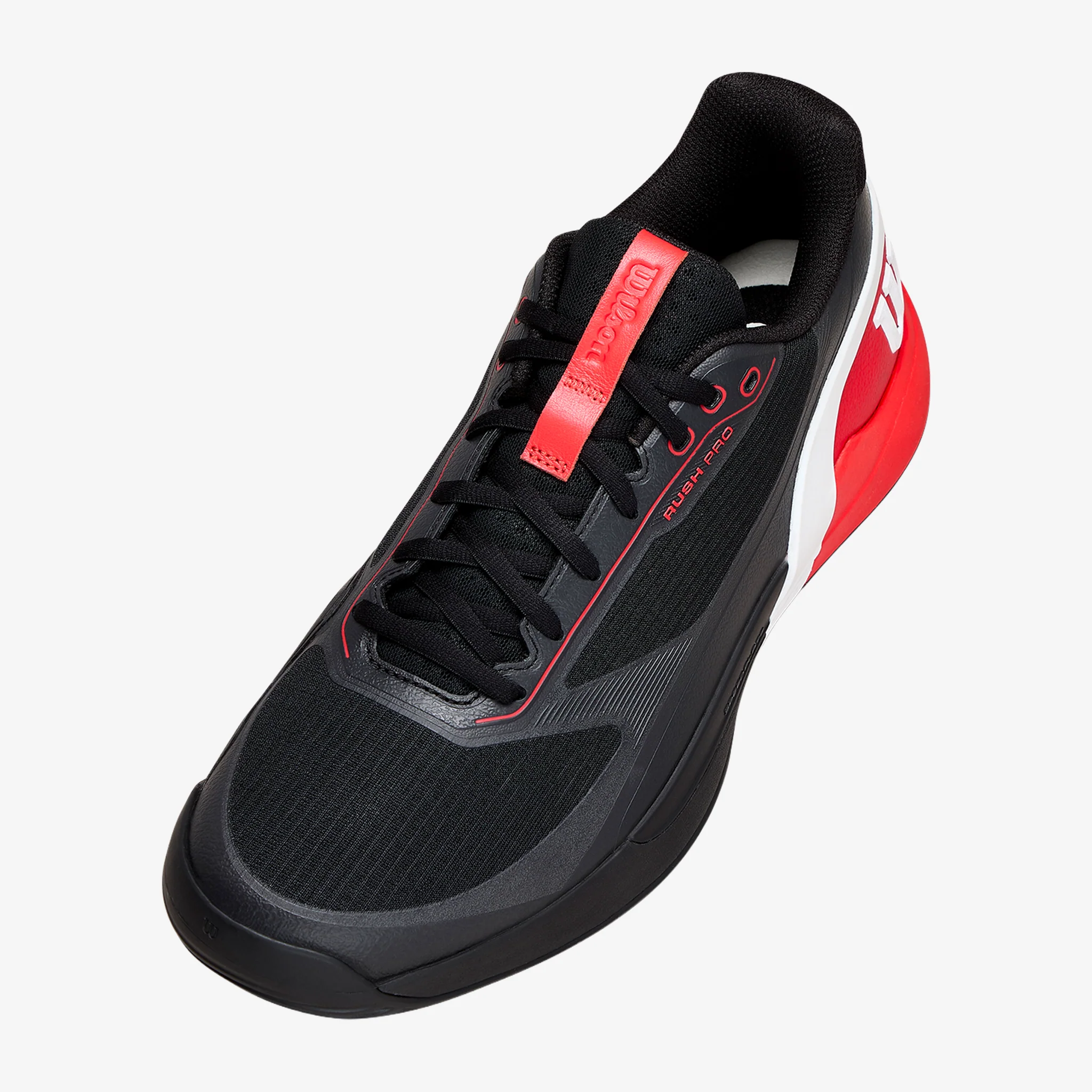 Wilson Rush Pro 5 Padel Men's Black/Red - Image 8