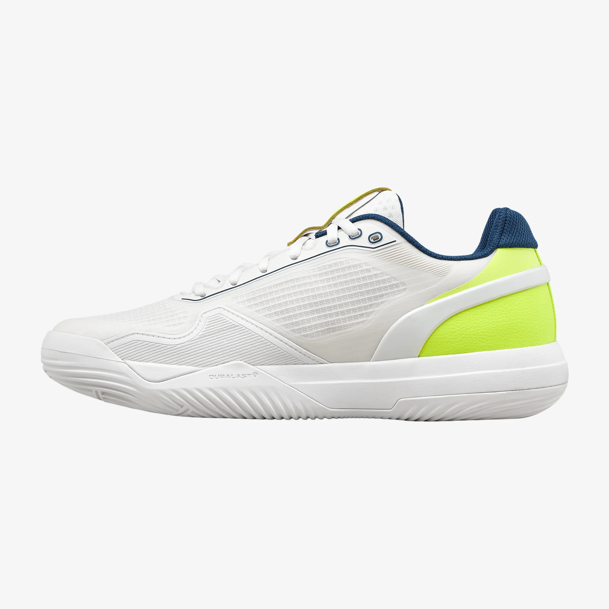 Wilson Rush Pro 5 Padel Men's Snow White/Safety Yellow - Image 3