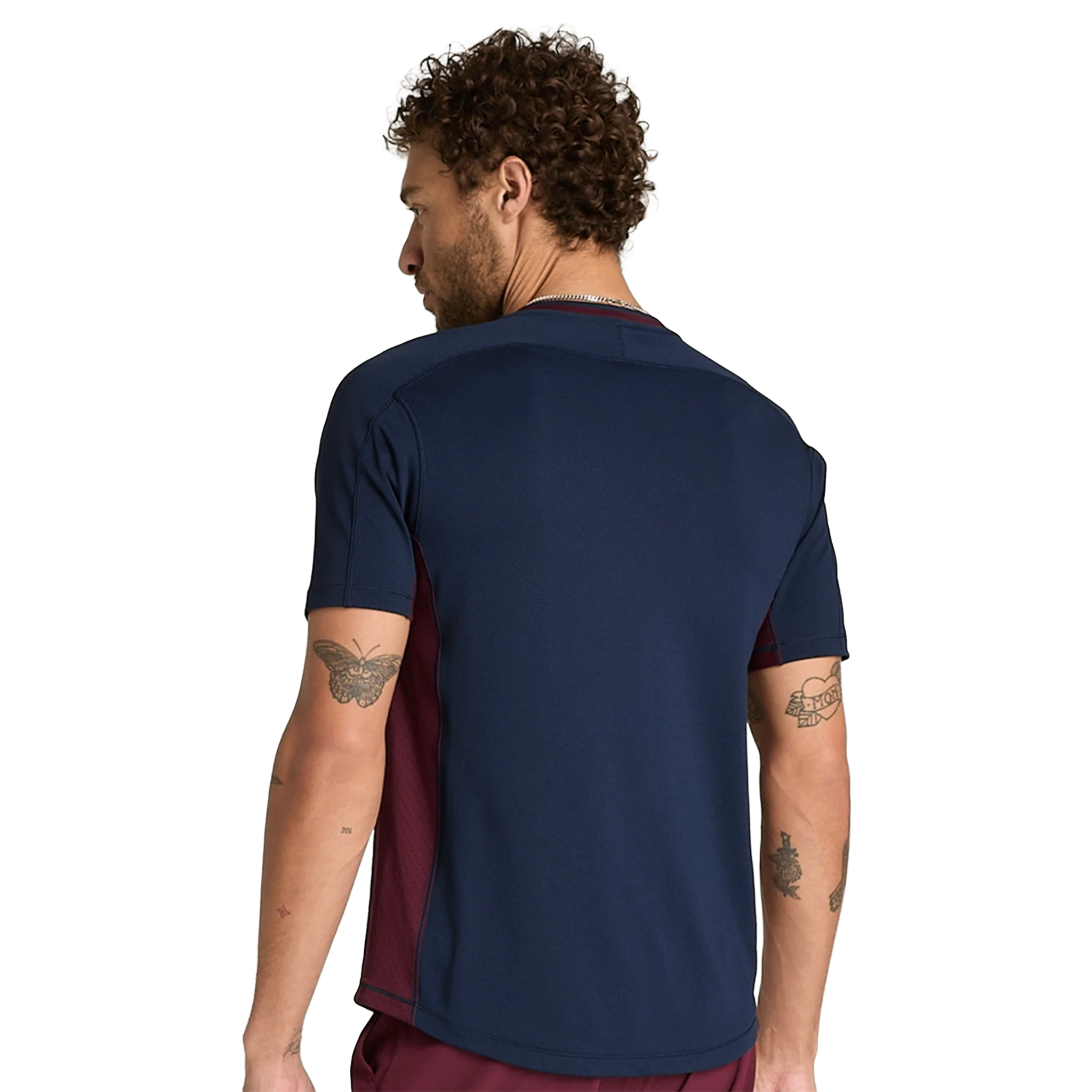 Wilson Serve Out Tee Men's Classic Navy - Image 2