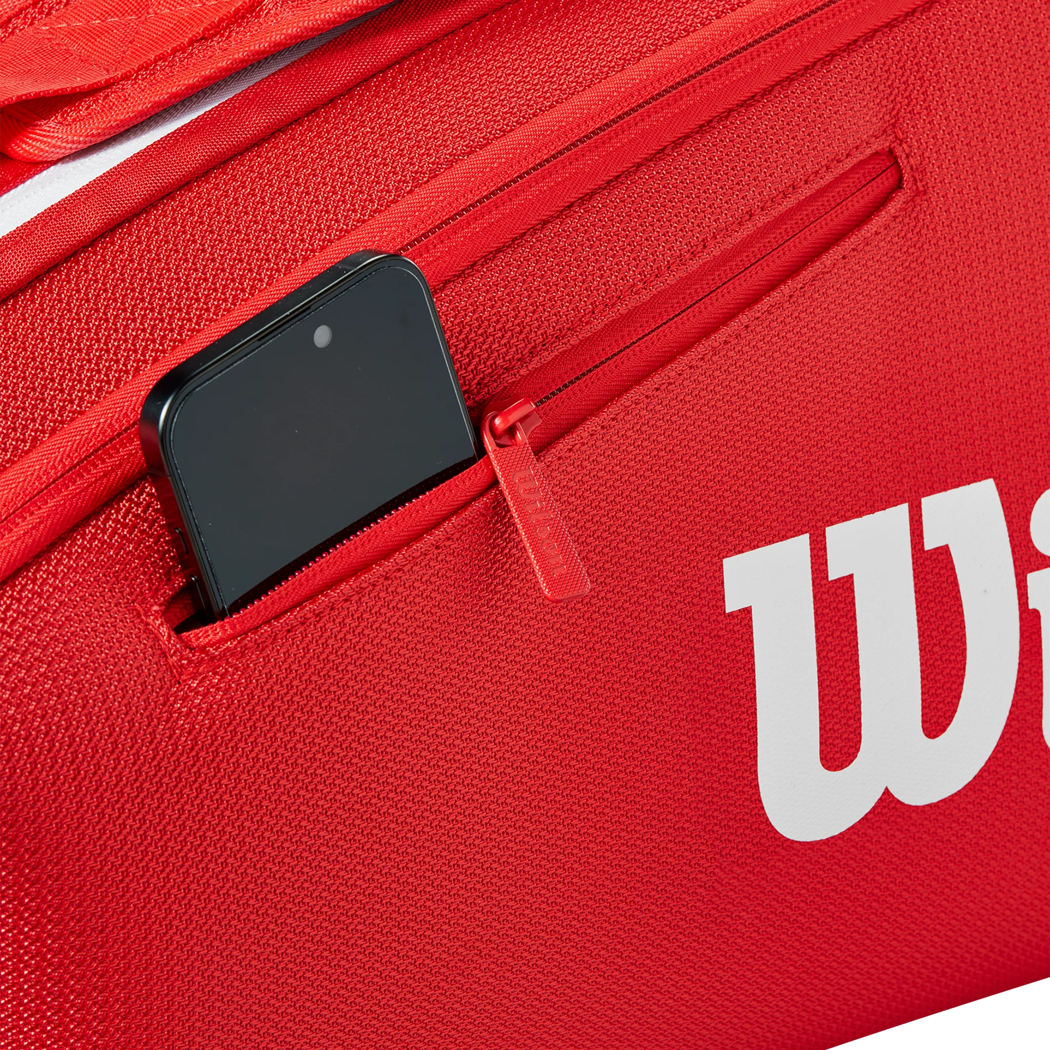 Wilson Super Tour Red 6 Racket Bag (2025) - Image 9