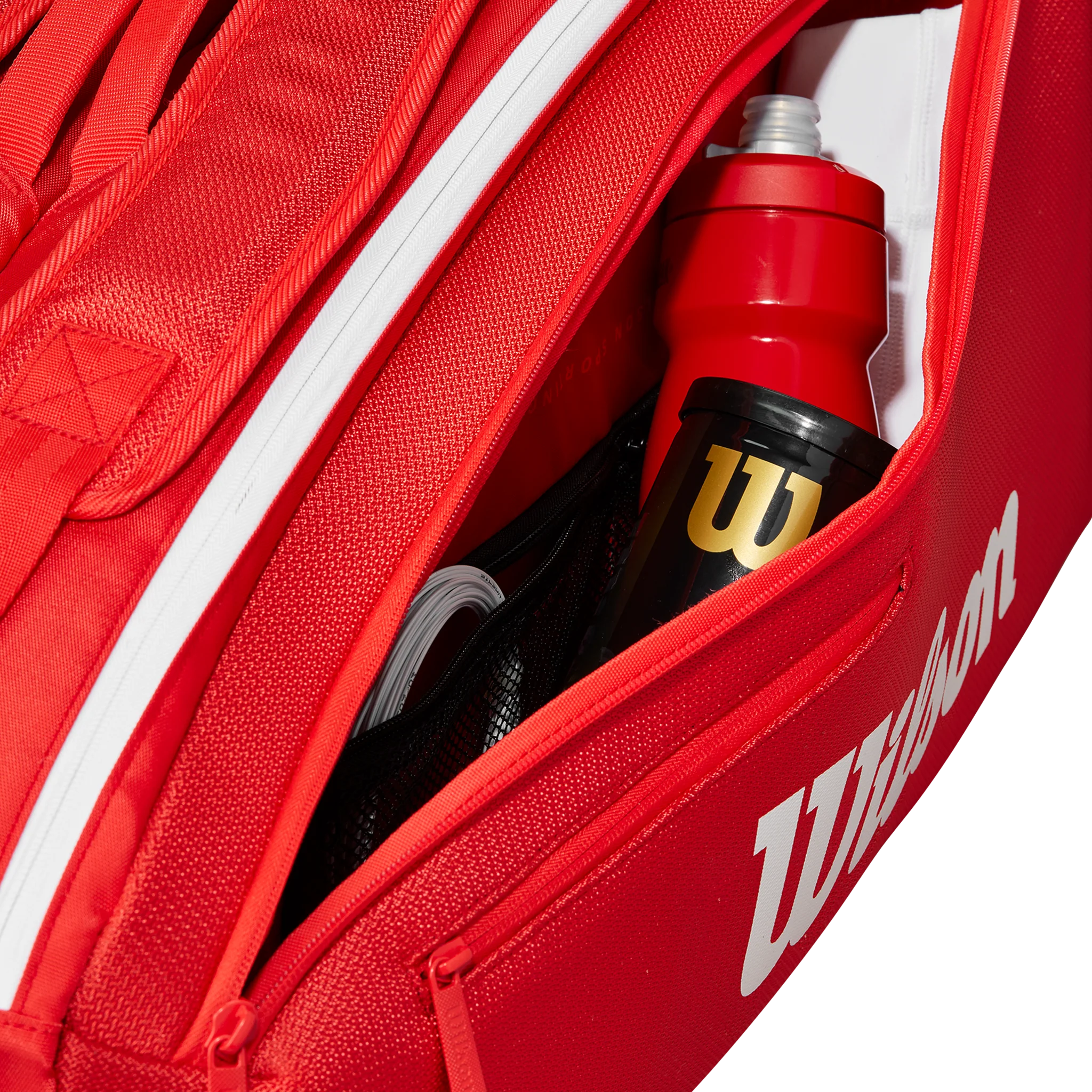 Wilson Super Tour Red 9 Racket Bag (2025) - Image 6