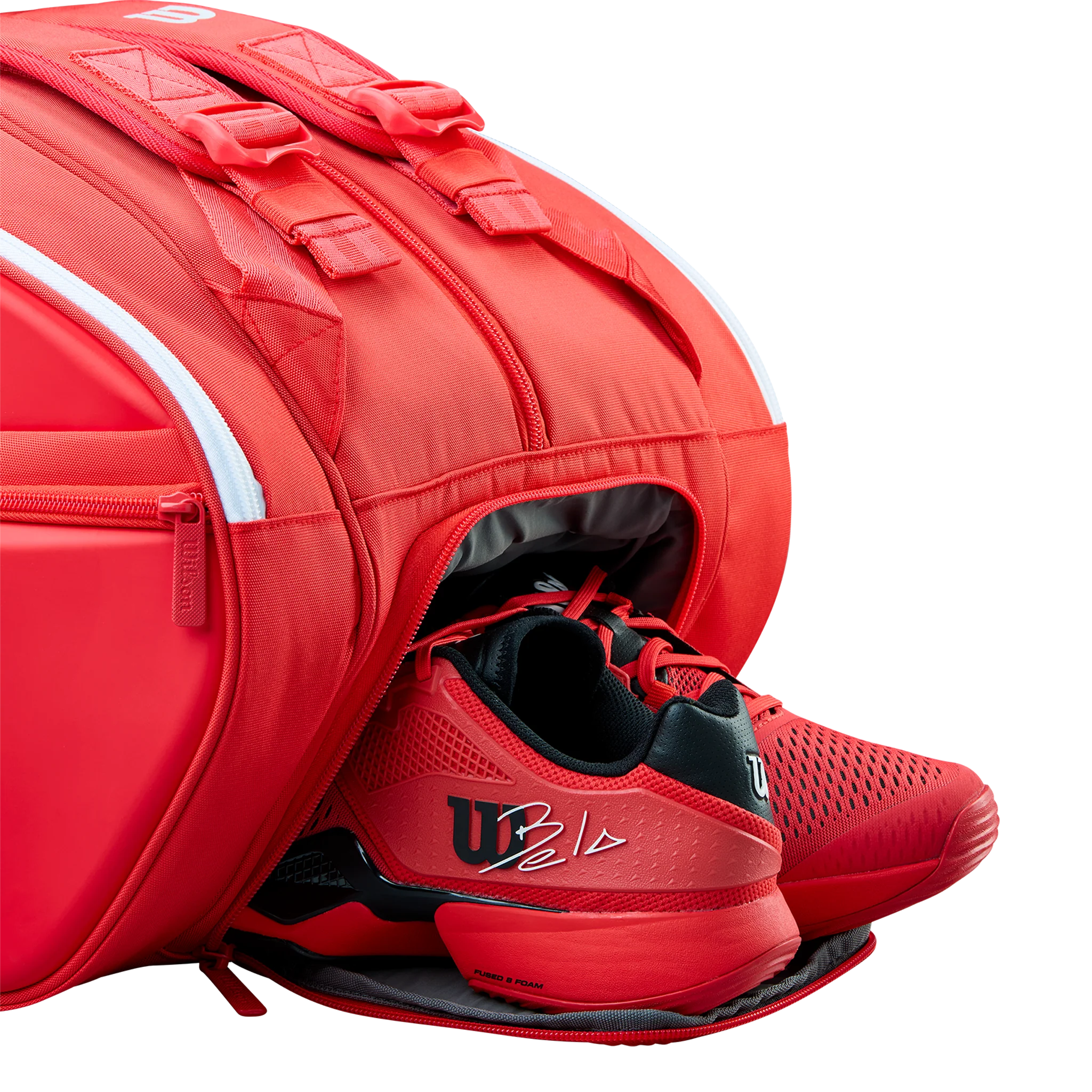 Wilson Super Tour Red Padel Bag (2026) - Image 5