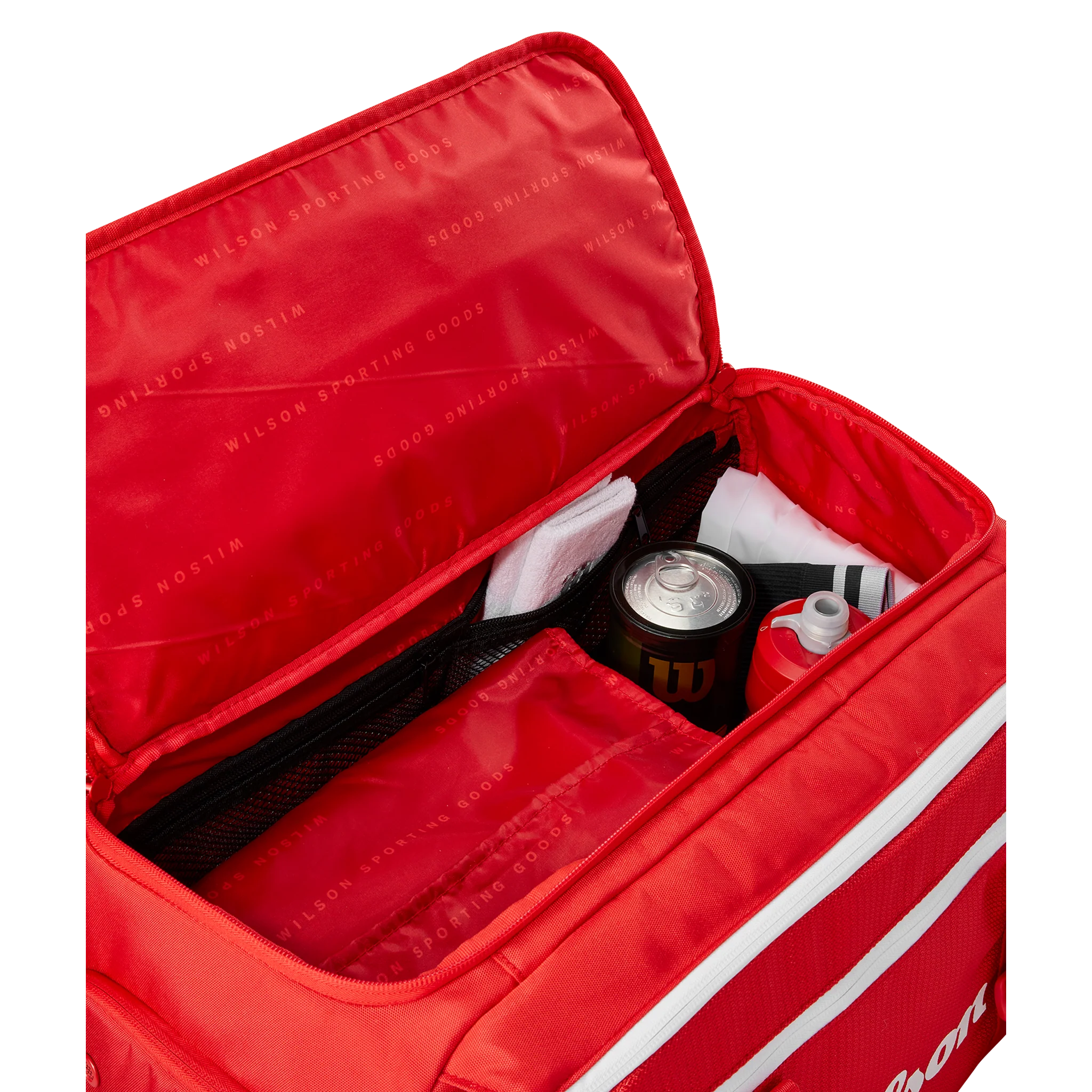 Wilson Super Tour Red Small Duffel (2025) - Image 5