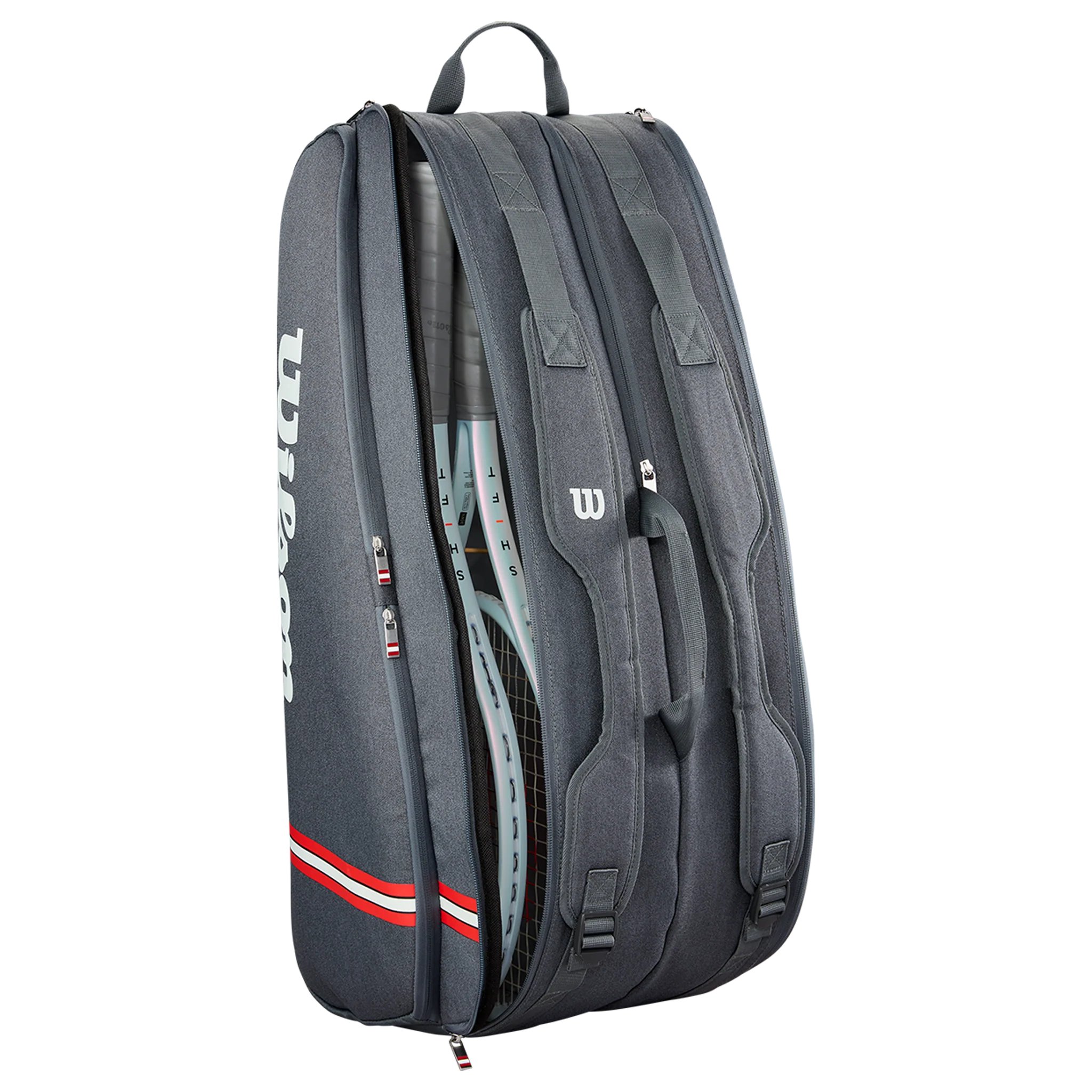 Wilson Tour 12 Racket Bag Black - Image 6
