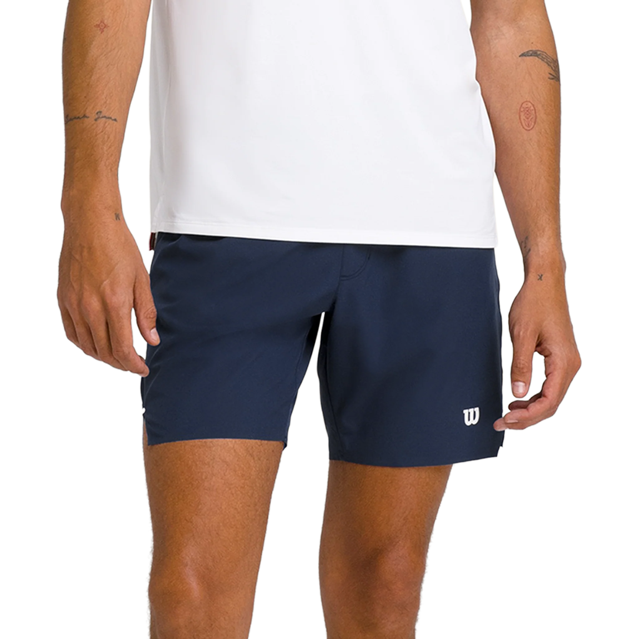 Wilson Tournament V2 7" Shorts Men's Classic Navy - Image 2