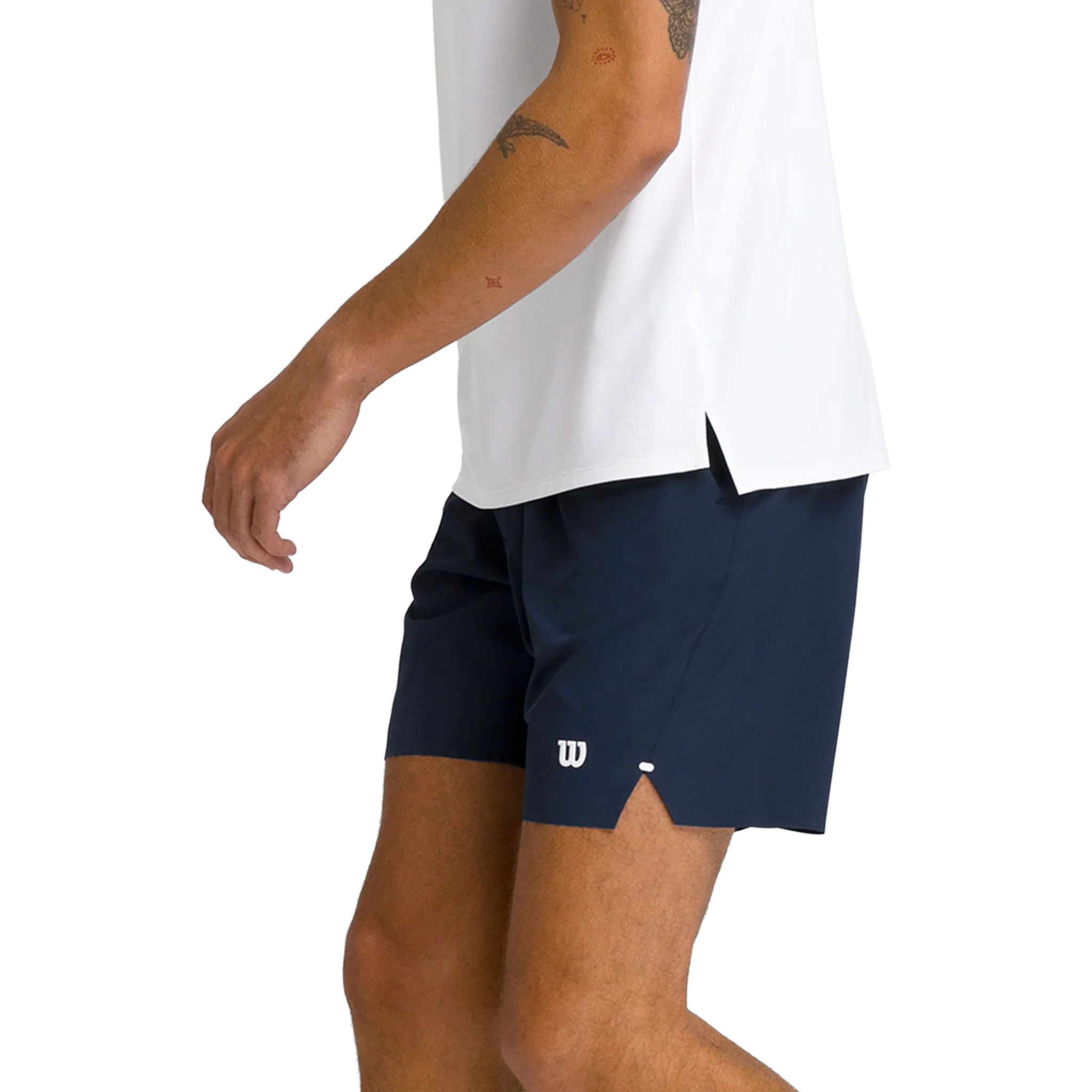 Wilson Tournament V2 7" Shorts Men's Classic Navy - Image 3