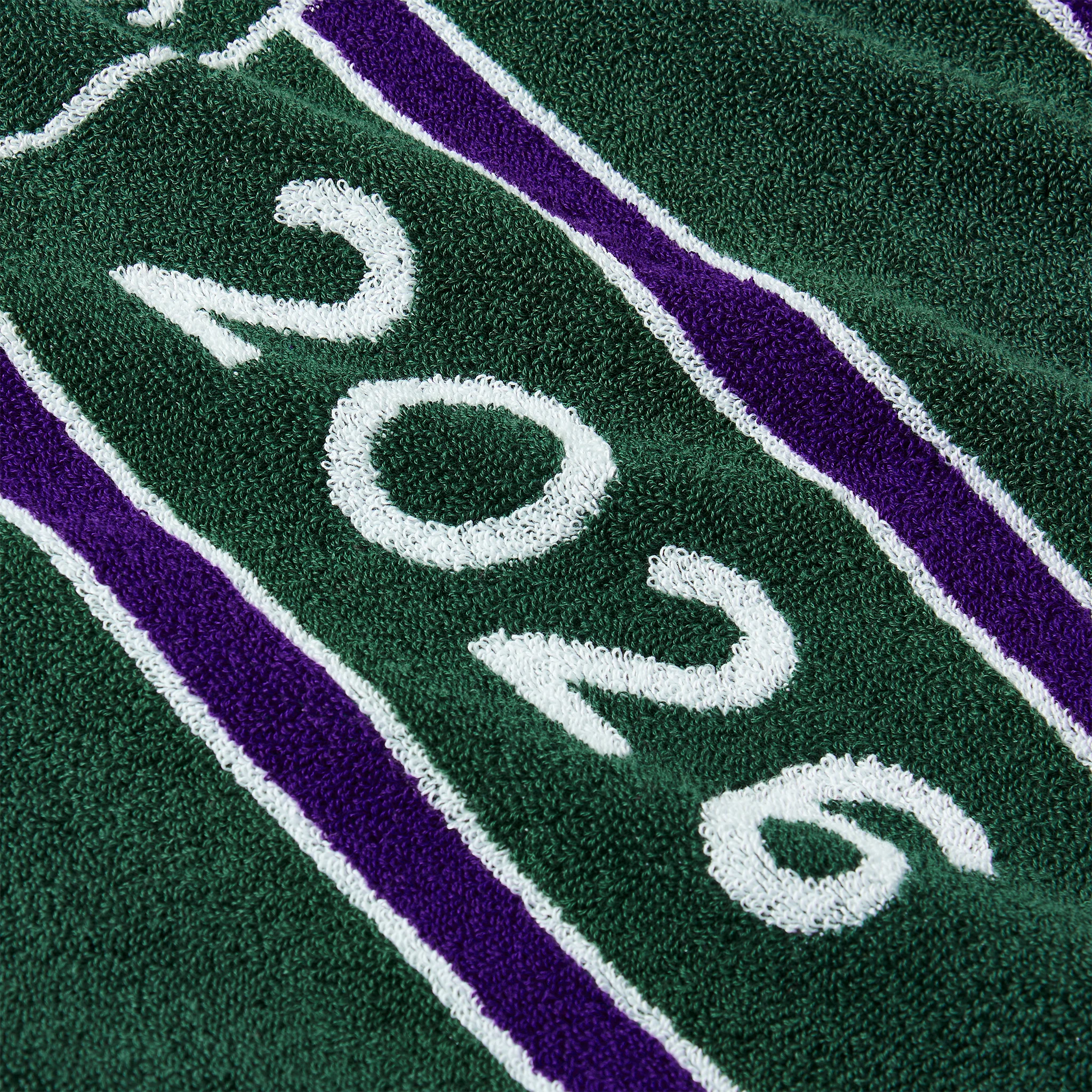 Christy Wimbledon Championship Towel 70x133 Green/Purple (2026) - Image 8
