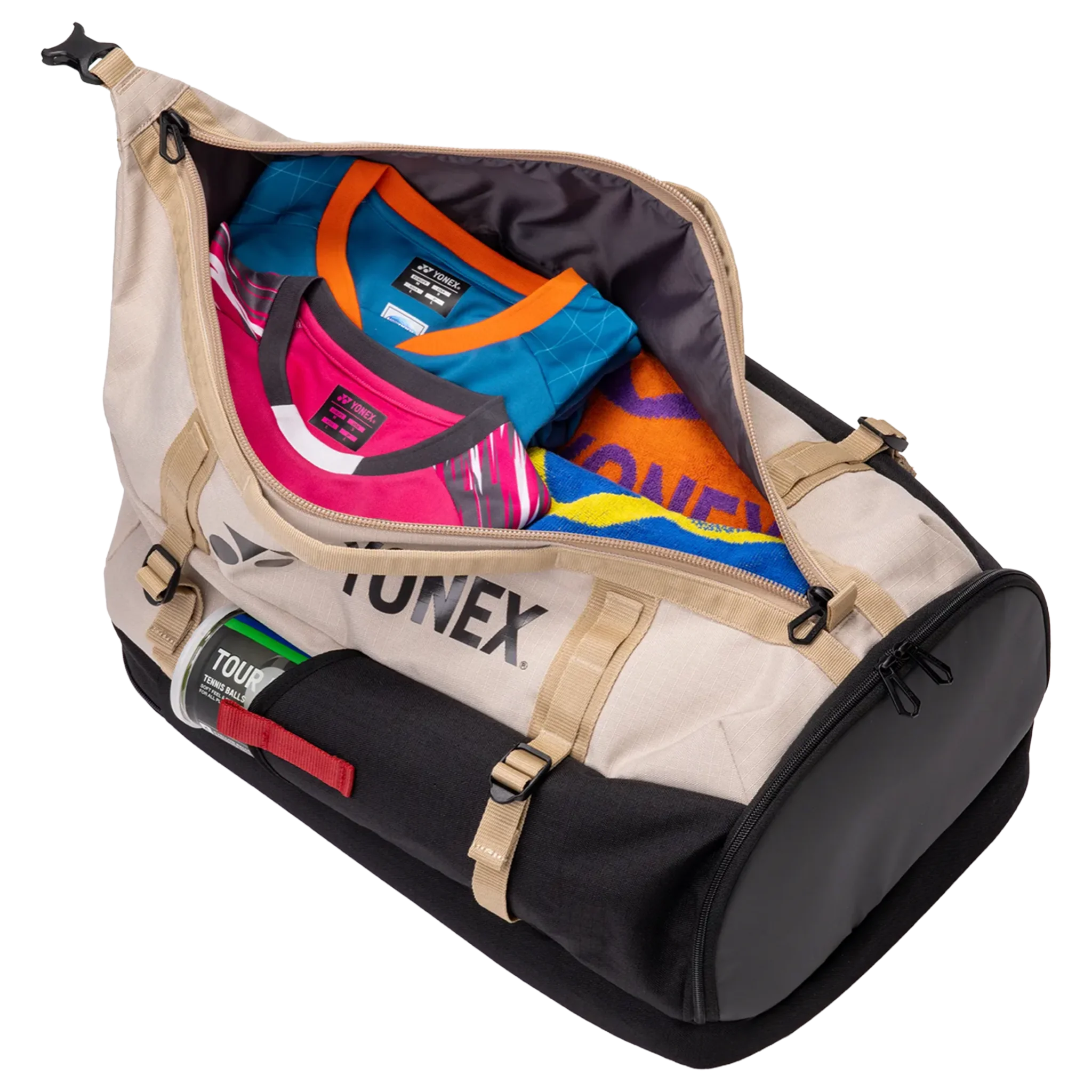 Yonex Gearlogic Backpack Beige - Image 5