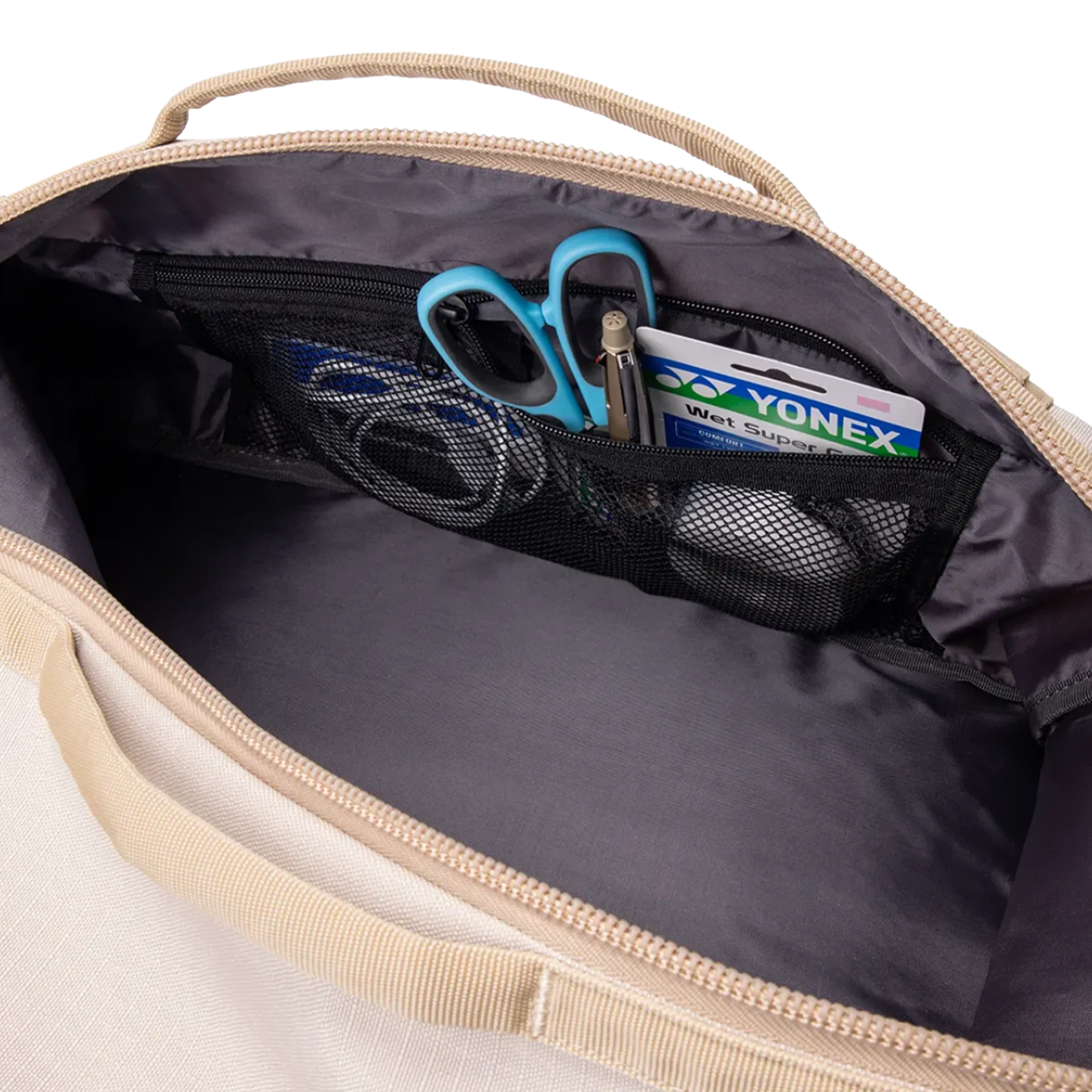 Yonex Gearlogic Backpack Beige - Image 8