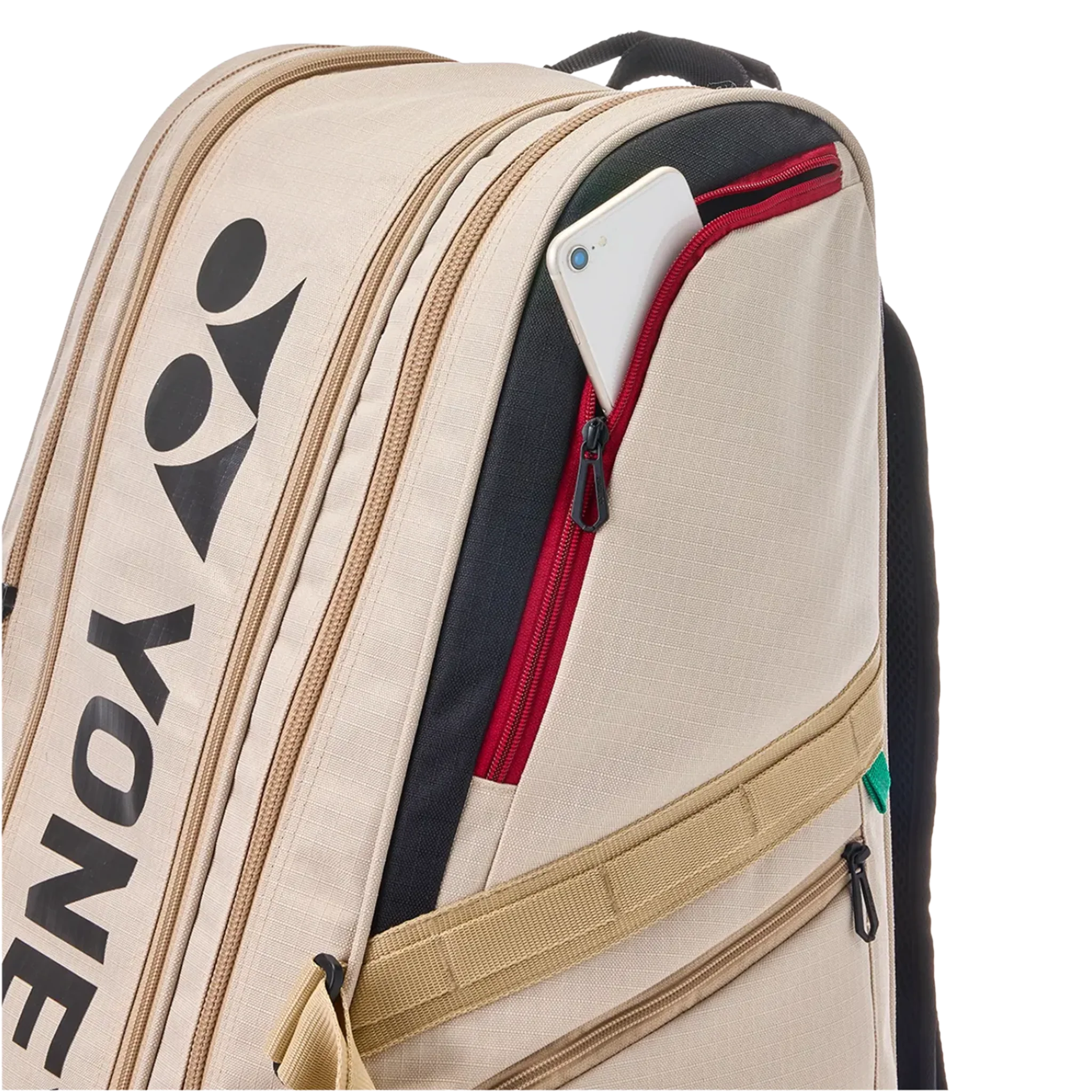 Yonex Gearlogic 9 Racket Bag Beige - Image 6