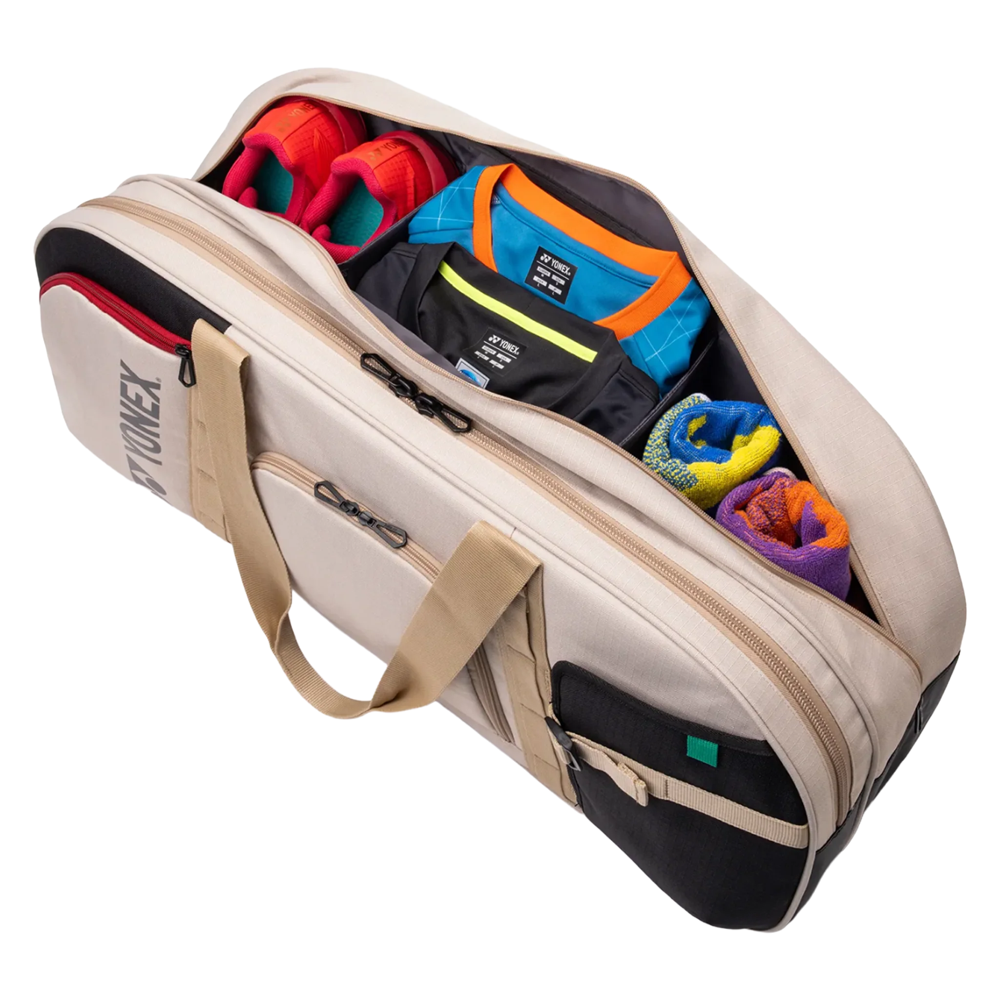 Yonex Gearlogic Tournament Bag Beige - Image 4