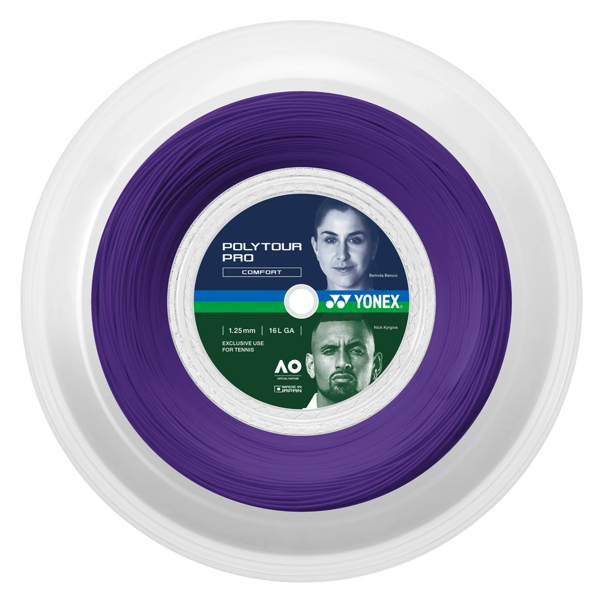 Yonex Poly Tour Pro Midnight Purple 200m Reel